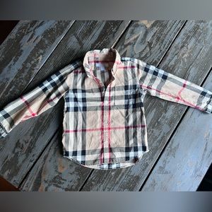 Boys Burberry Shirt